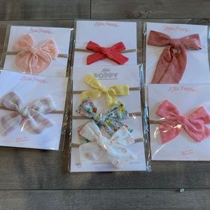 Little Poppy Co NWT bows LOT